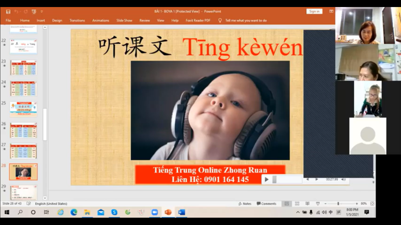 Học tiếng Trung online